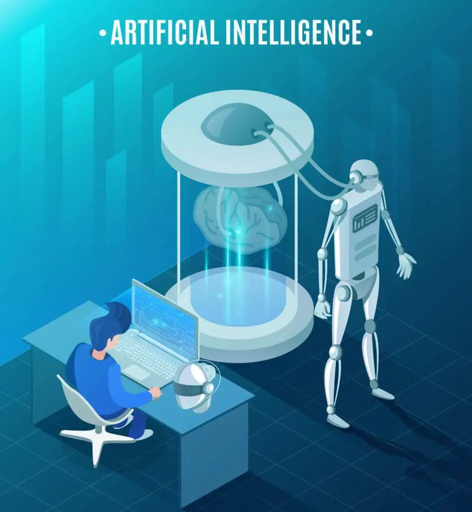 Human is featuring softwares in robot 