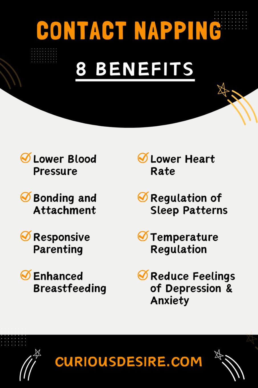 Benefits Of Contact Napping - Infographic