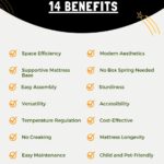 Benefits Of Platform Beds - Infographic