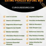 Benefits of Eating Pickles Before Bed infographics