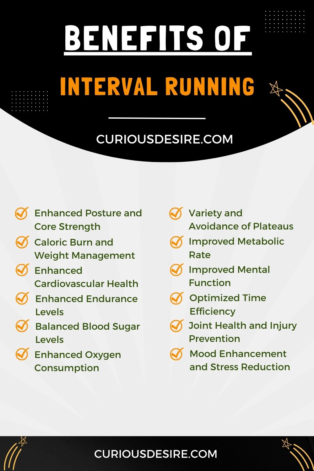 12 Remarkable Benefits of Interval Running