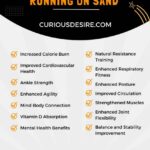 Benefits of Running on Sand infographics