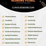 Benefits of Wearing Pearl infographic