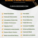 Benefits of Wearing a Magnetic Bracelet infographic