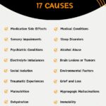 Causes Of Hallucinations In The Elderly - Infographic