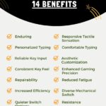 Benefits Of Mechanical Keyboard - Infographic