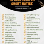 Good Excuses to Miss Work on Short Notice- Infographic