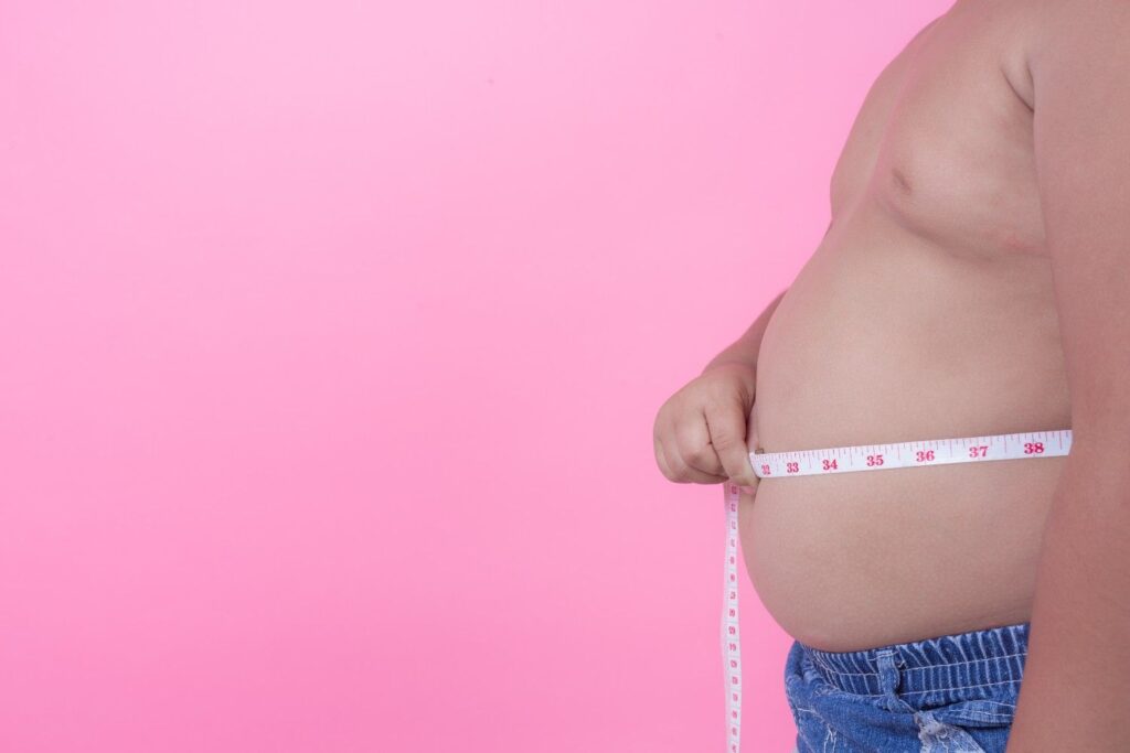 Fat Person is Measuring itself 