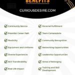 Infographics - Benefits of being a volunteer firefighter