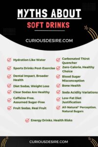 Myths About Soft Drinks-Infographics