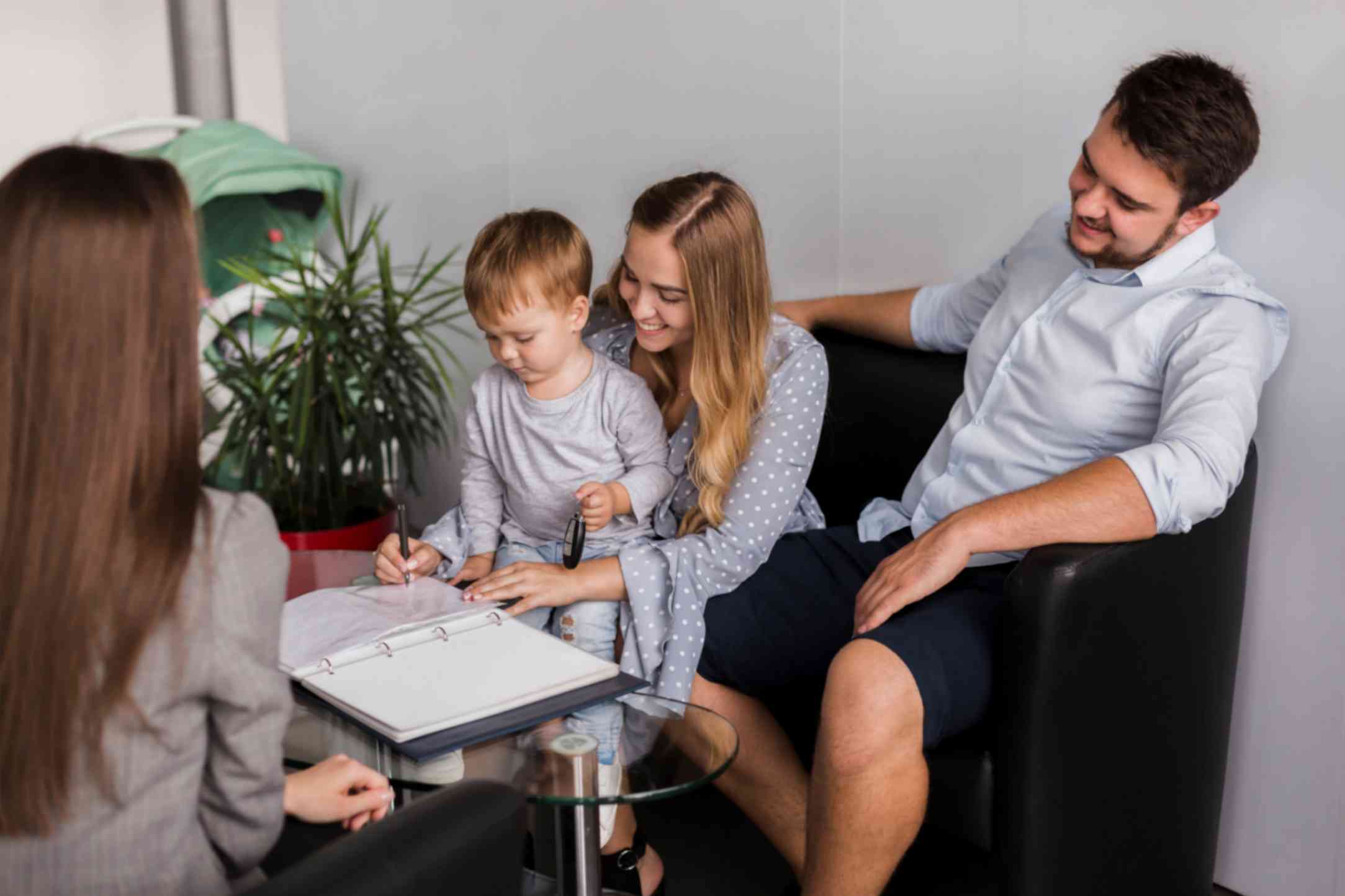Parents Following the Adoption Procedure
