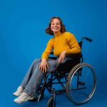 A woman on a wheel chair - physical disability is a valid medical excuse for jury duty