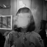 A picture of a child whose mind is puzzled because of suffering from mental illness