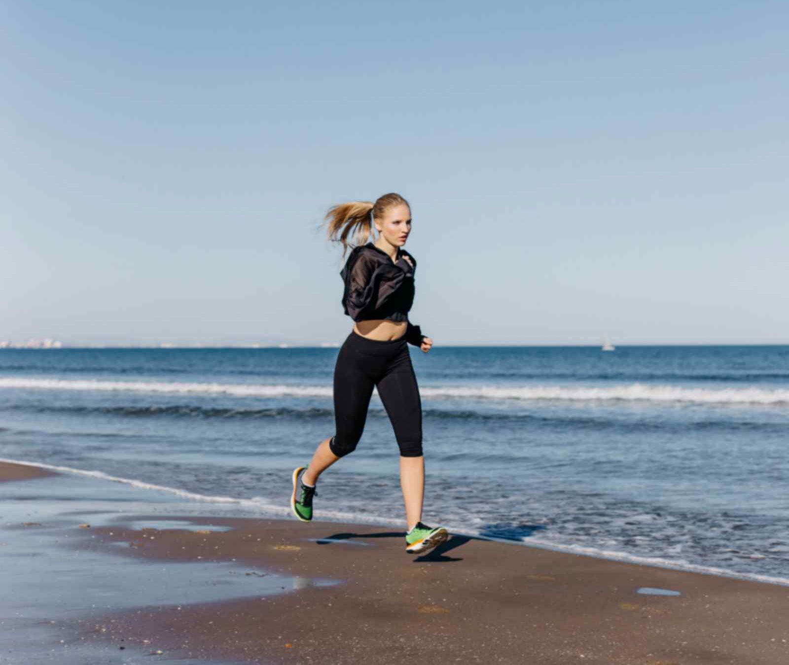 Women Doing Excercie on Beach