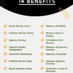 benefits of morning yoga - Infographic