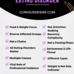 Infographics- Myths About Eating Disorder