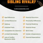 Causes of Sibling Rivalry Infographic