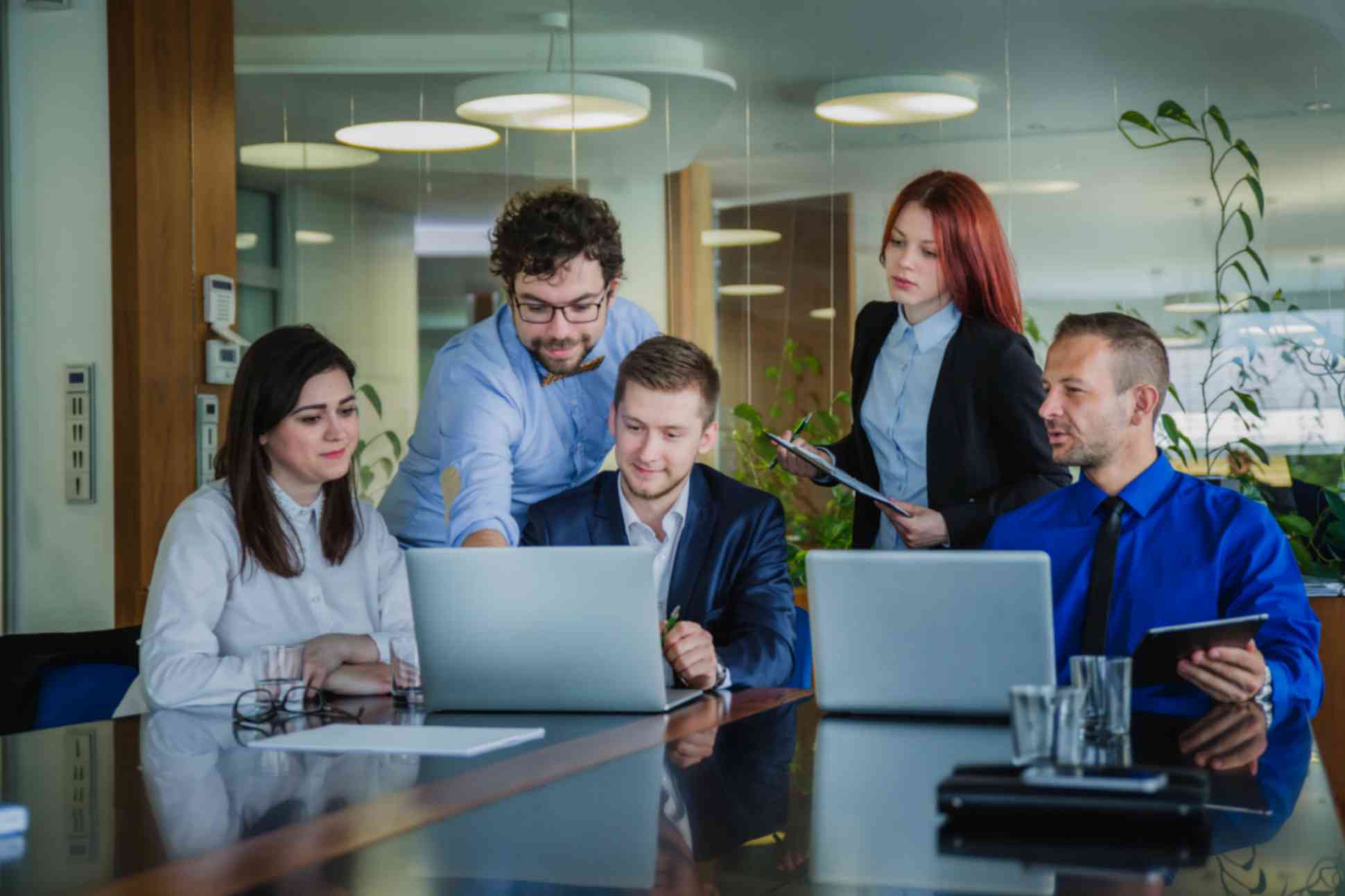Creative People Doing Brainstorming