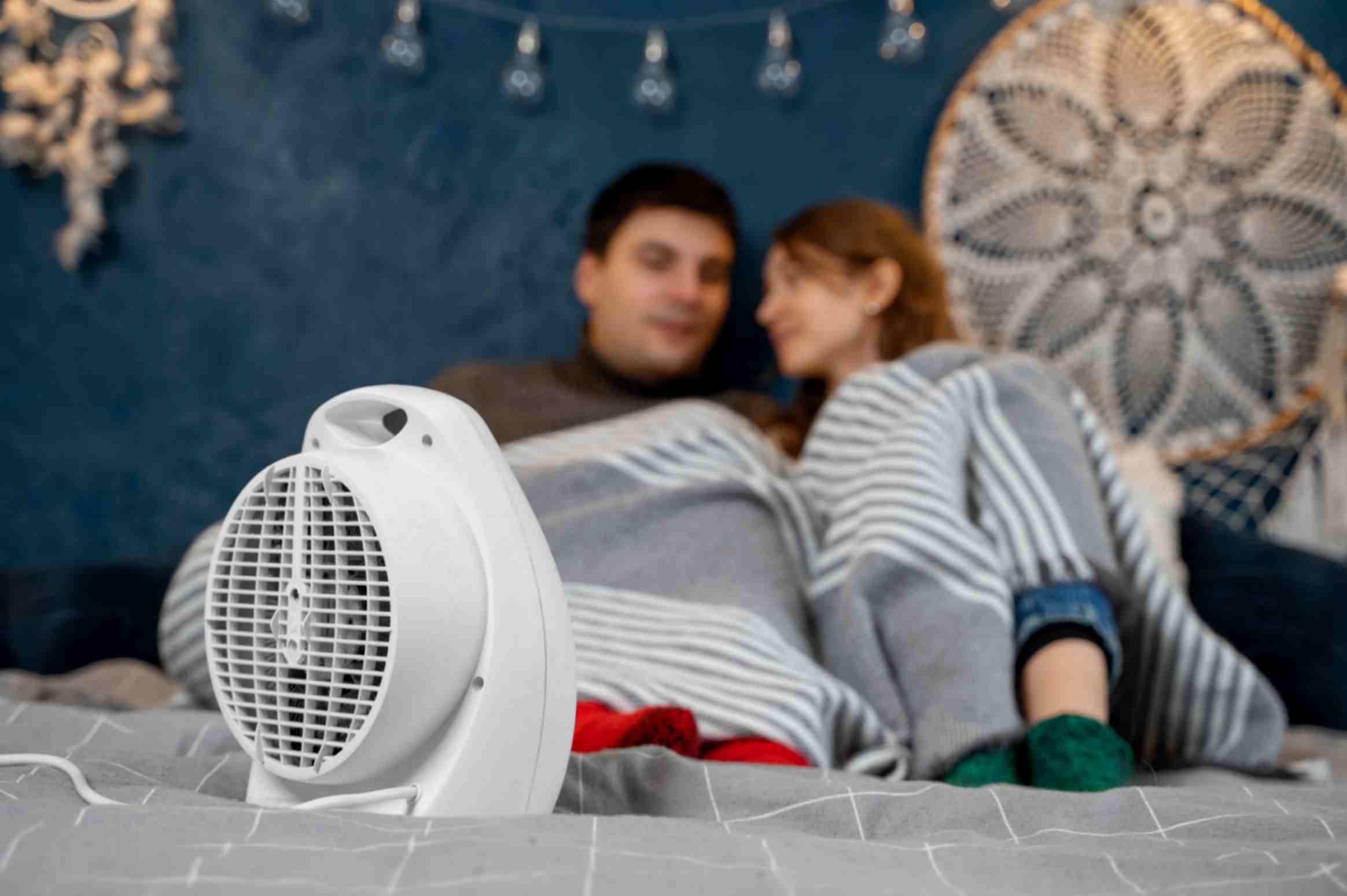 Heater is Switched Off While Couple is in Blanket