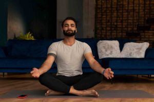Man Doing Yoga