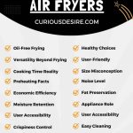 Myths About Air Fryers infographic