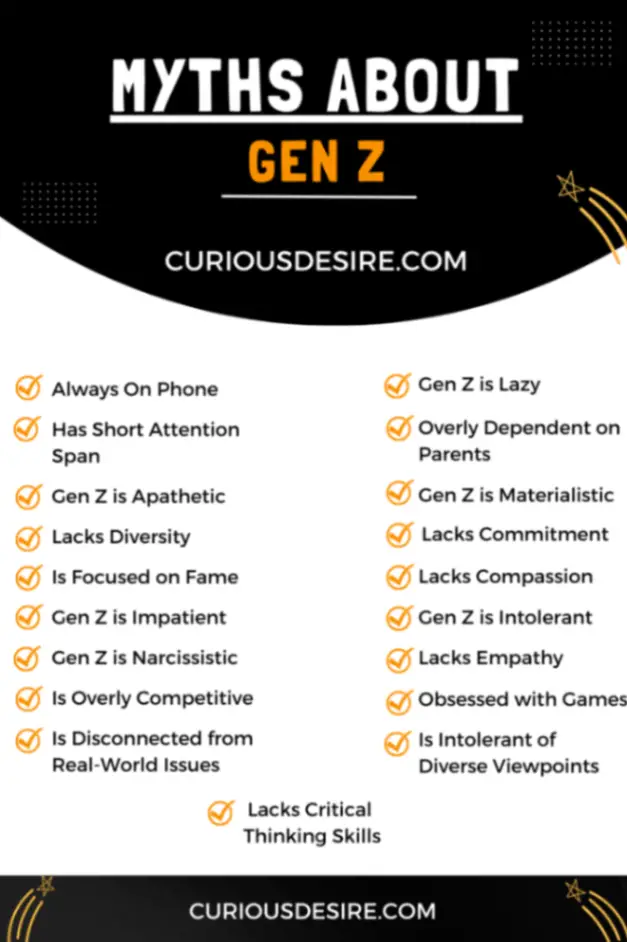Myths About Gen Z Infographic