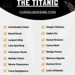Myths About the Titanic infographic