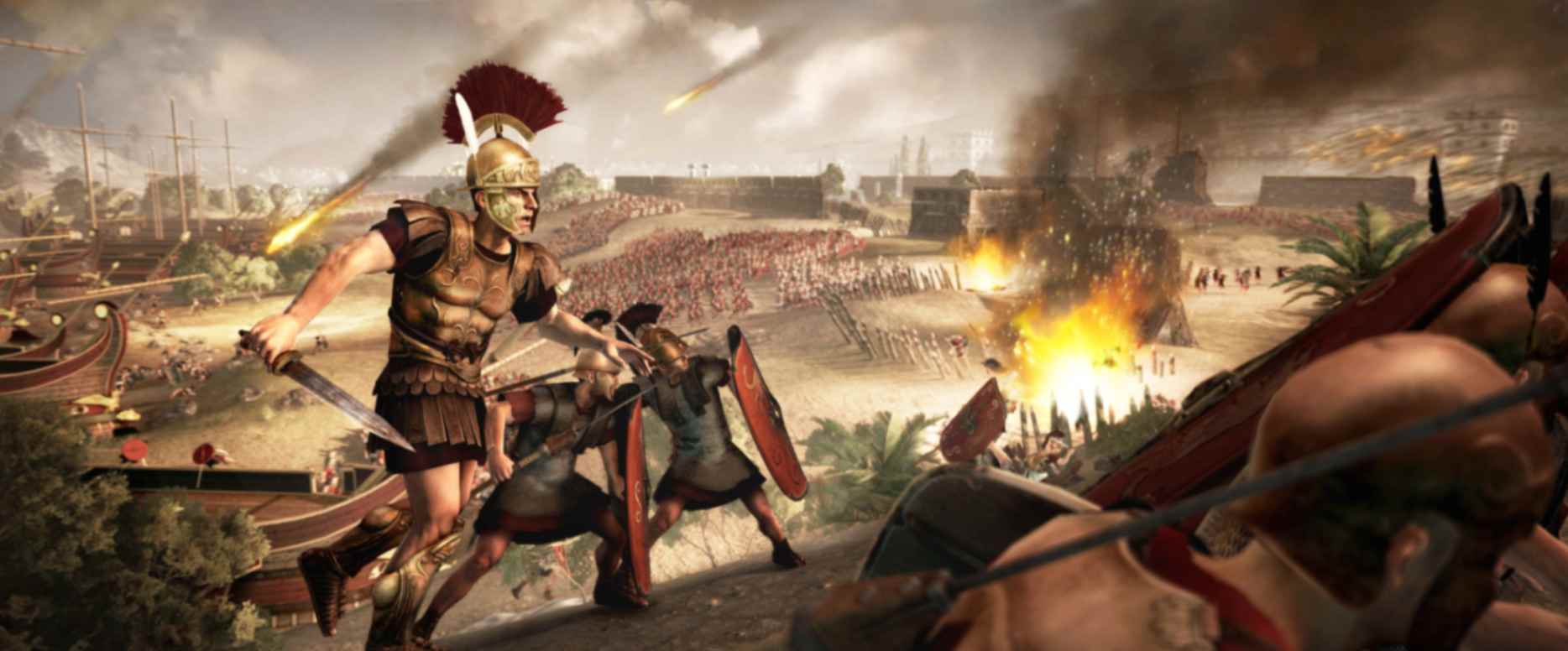 Picture of arms fighting in Punic war