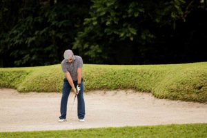 Senior Citizen Playing Golf