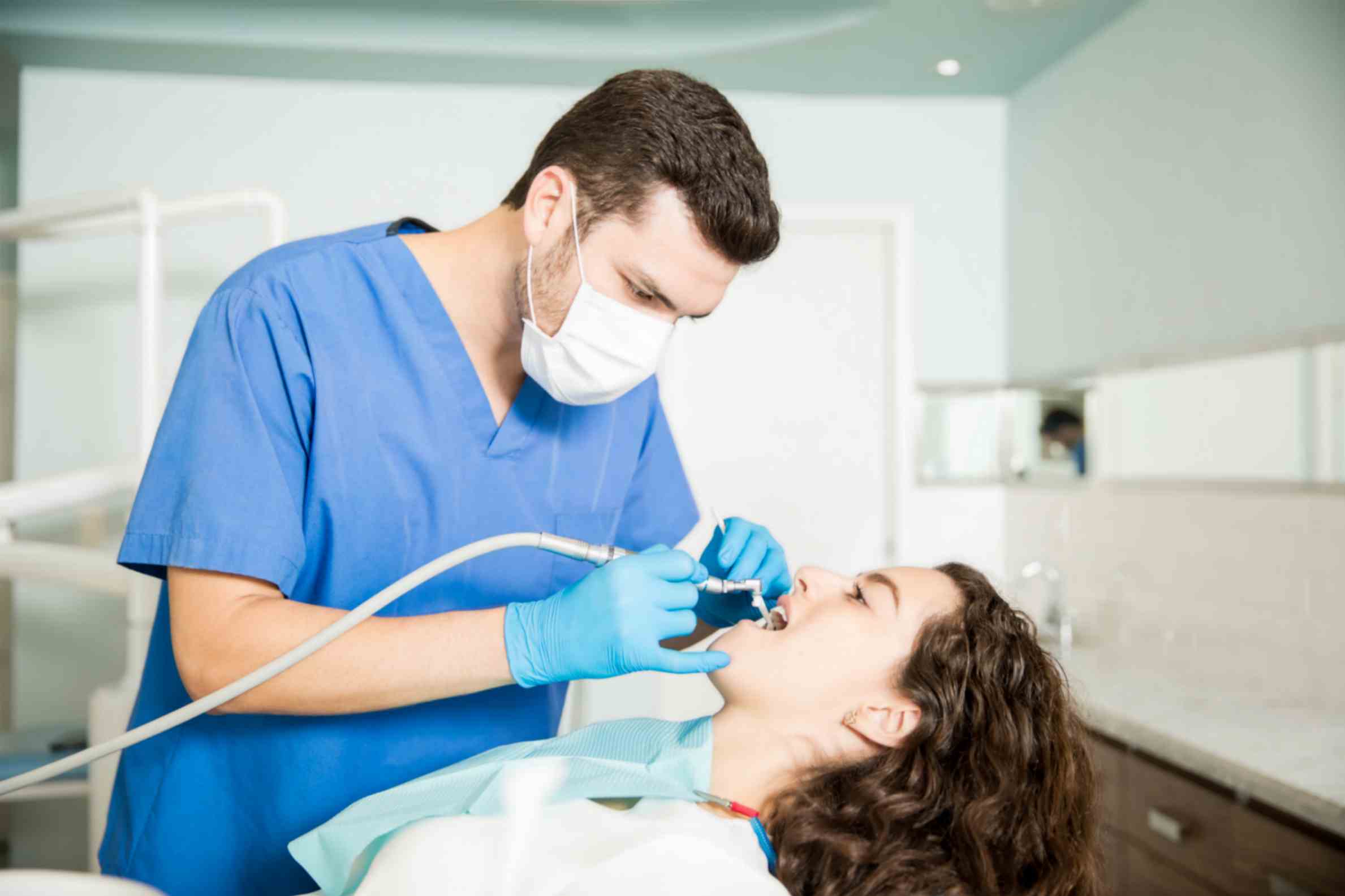 Woman Has Its Regular Dental Visit