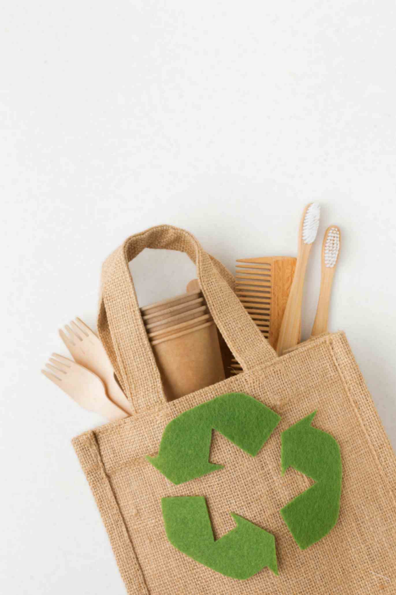 ecological bag desk